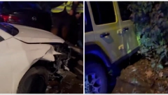 GRDOSIJA OD 2 TONE ODLETELA U JARAK Žestok sudar u Beogradu (VIDEO)