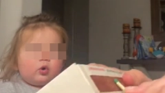 MALENA SREĆICA JE SPREMNA ZA DIVAN DAN Zajedno sa bakom uči važnu sposobnost, sva je važna i medena!