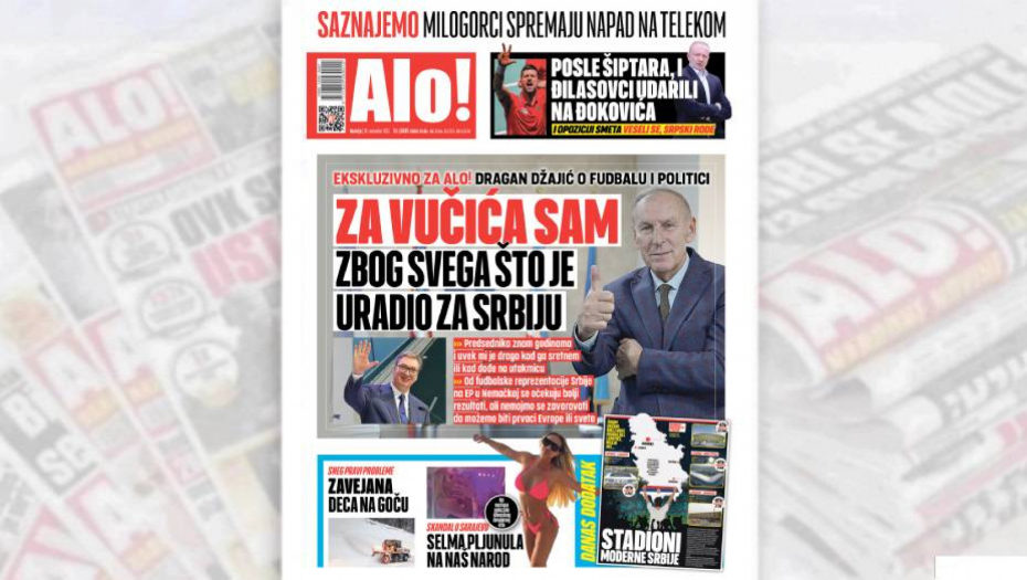 POSLE ALBANACA, I ĐILASOVCI UDARILI NA ĐOKOVIĆA I pristalicama opozicije smeta pesma „Veseli se, srpski rode“