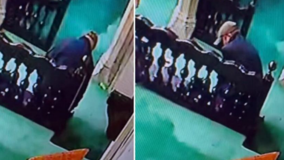 UŠAO U DŽAMIJU ZA VREME MOLITVE I UKRAO OBUĆU VERNICIMA Objavljen snimak krađe u Sarajevu