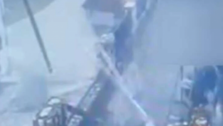 RADNICI PUKOM SREĆOM PREŽIVELI Snimak snažne eksplozije u Banjaluci