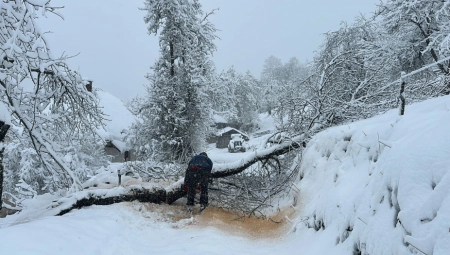 EVO U KOJIM PRAVCIMA DANAS NEĆETE MOĆI AUTOM Spisak neprohodnih i puteva na kojima ima snega