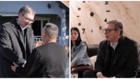 "DOŠLO JE VREME DA OVDE MOŽE LEPO DA SE ŽIVI" Porodica Nikolić se vratila iz Austrije, pa iskreno rekla Vučiću šta misli o Srbiji (VIDEO)