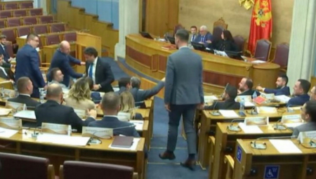 "ZAPAMTIĆEŠ OVO ZA CEO ŽIVOT" Frka u skupštini CG, umalo se potukli Abazović i Zirojević, poslanici ih razdvajali