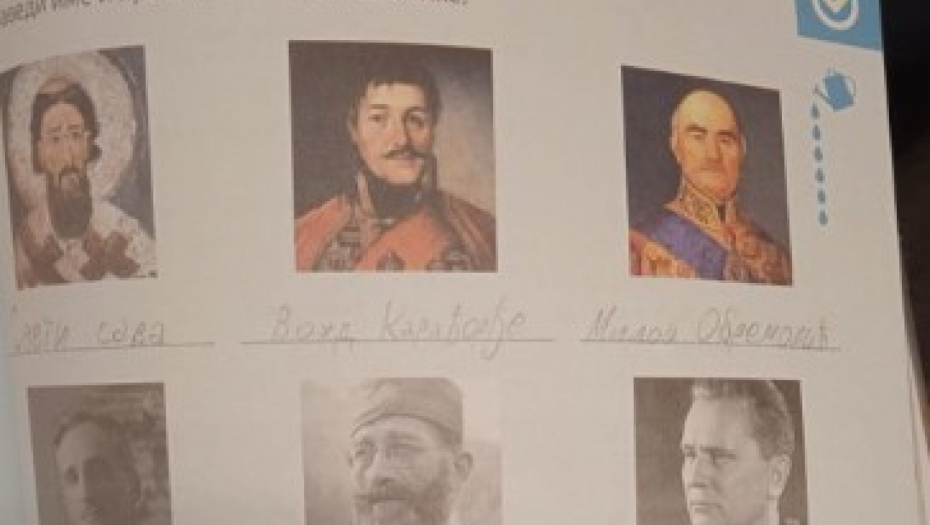 OVAJ ŠKOLSKI ZADATAK JE POSVAĐAO SRBE "Pokarabasili se" zbog Tita i svetog Save