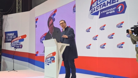 VUČIĆ U UŽICU O KLINIČKOM CENTRU "Biće završen za nekoliko meseci" ODMAH SE NASTAVLJA DALJE