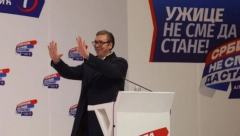 NIJEDNOJ STRANOJ SILI NEĆU BITI POKORNI SLUGA, SAMO SRBIJI Moćna poruka Vučića sa skupa u Užicu
