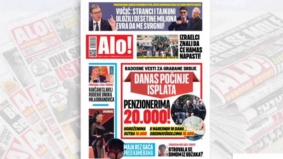 SUTRA KREĆE ISPLATA Radosne vesti za građane Srbije