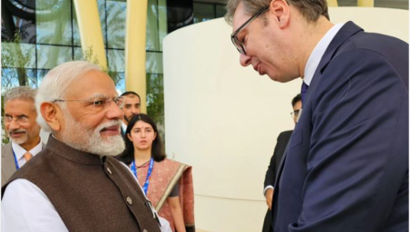 "SRDAČAN SUSRET SA NAŠIM ISKRENIM PRIJATELJEM" Vučić u Dubaiju sa premijerom Indije (FOTO)