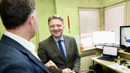 "RAZGOVARALI SMO O KAPITALNIM PROJEKTIMA KOJE PRAVIMO" Mihailo Jovanović posetio Veliku Planu (FOTO)