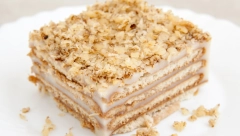 ŽITO TORTA POSNA NA VODI Preukusna, med joj daje slatkoću