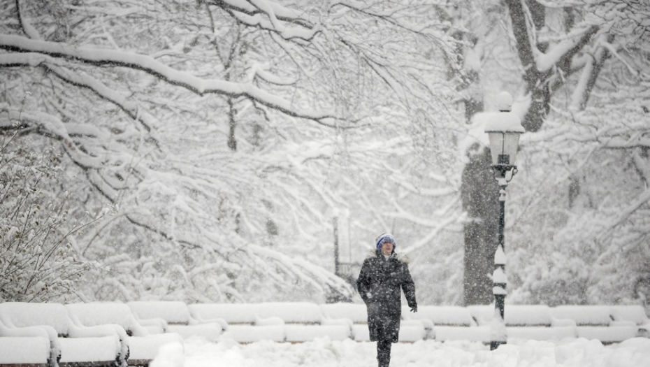 PAO SNEG U SRBIJI Pokrivač od 10 centimetara u ovim mestima (FOTO)