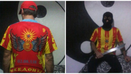 UZNEMIRUJUĆE, OVO JE JEDAN OD OTMIČARA UBIJENE VANJE Slikao se sa mačetom i fantomkom, svima je ulivao strah u kosti