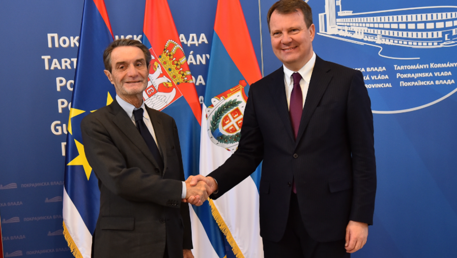 Mirović i Fontana o nastavku i proširivanju saradnje Vojvodine i Lombardije