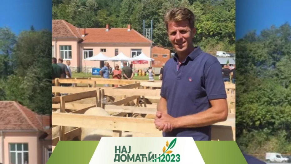 LJUBAV PREMA ŽIVOTINJAMA JE PRESUDILA DA DOĐEM NA SELO Aleksandar se iz grada vratio u dedovinu, državni je šampion u ovčarskoj proizvodnji