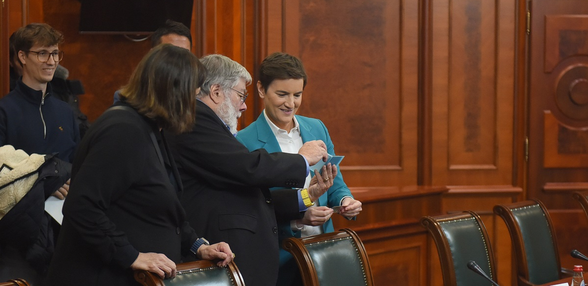 SUOSNIVAČ "EPLA" DOŠAO U SRBIJU Sastao se sa premijerkom Brnabić