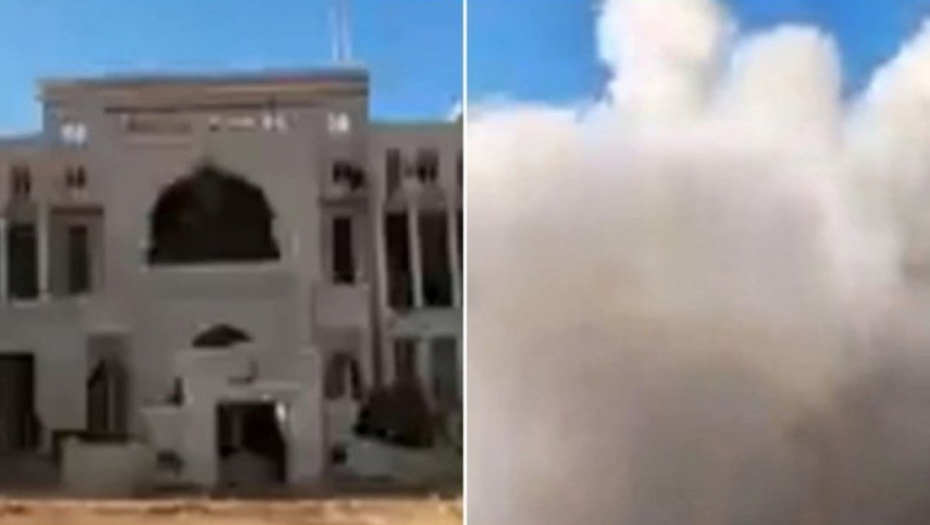 IZRAEL DIGAO U VAZDUH PALATU PRAVDE U GAZI (VIDEO)