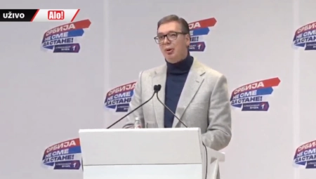 "UMORAN SAM OD OPOZICIONIH LAŽI!" Vučić u Kruševcu: Jedino što pričaju je kako da me obore