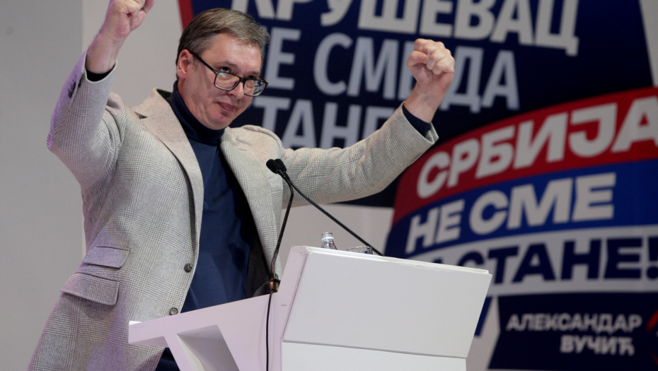 "SRBIJA HOĆE POBEDU! DA NAROD POBEDI 17. DECEMBRA!" Predsednik Vučić poslao jaku poruku građanima (VIDEO)