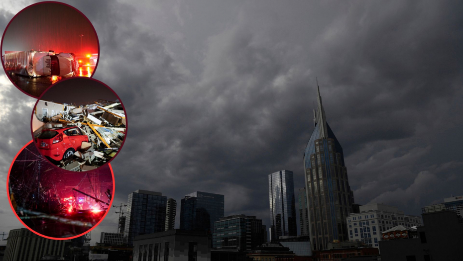 STIŽU JAKE OLUJE SA GRADOM, MOGUĆ I TORNADO Dva jaka talasa se sudaraju nad Evropom, donose EKSTREMNO nevreme (FOTO)