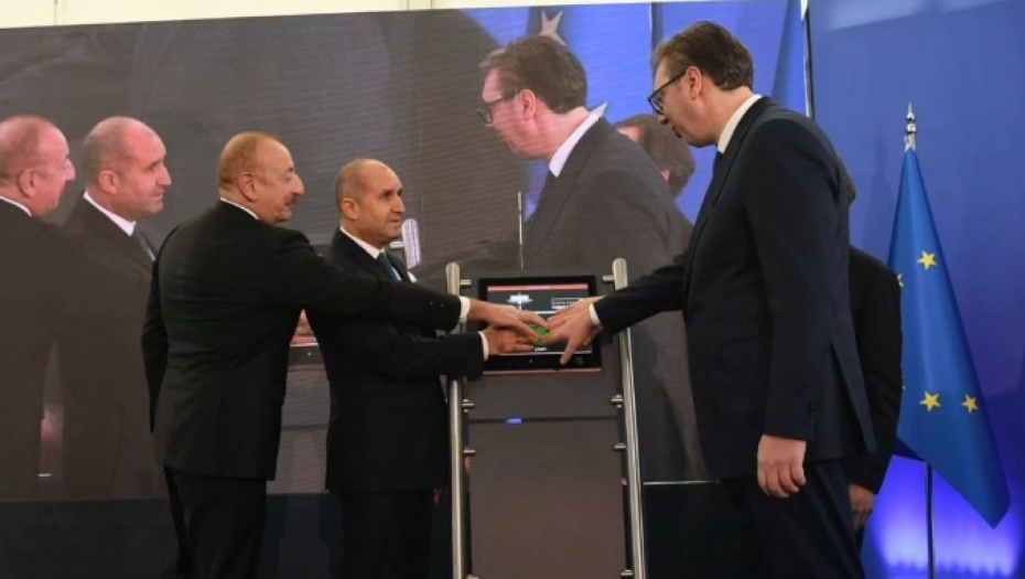"OVO JE JEDNA VELIKA POBEDA SVIH NAS ZAJEDNO!" Vučić, Alijev i Radev obeležili početak rada Gasnog interkonektora Srbija-Bugarska (FOTO)