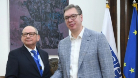 OČEKUJEM DA ĆE PREDSTOJEĆI IZBORI PROTEĆI FER Vučić se oglasio posle sastanka sa predstavnicima  Misije ODIHR-a