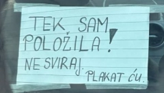 "NE PRIBLIŽAVAJ SE PREVIŠE..." Hit poruke na kolima dama na Balkanu, stres i panika začinjene daškom humora - samo napred, žene drage!