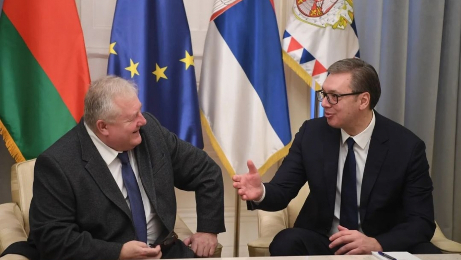 "SRBIJA I BELORUSIJA SU PRIJATELJSKE ZEMLJE": Vučić ugostio Briljova u oproštajnu posetu
