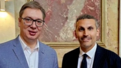 HALDUN JE VELIKI PRIJATELJ SRBIJE Aleksandar Vučić i vlasnik Sitija zajedno na "Marakani"