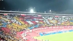 SPEKTAKL NA MARAKANI Koreografija navijača Zvezde preko celog stadiona i moćna poruka pred Siti (VIDEO)