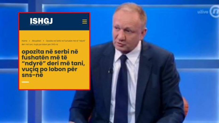 KURTIJEVCI LOBIRAJU ZA ĐILASA! Uključio se i Albanski institut za geopolitiku: Vučić podržava SNS, opoziciji treba pomoć!