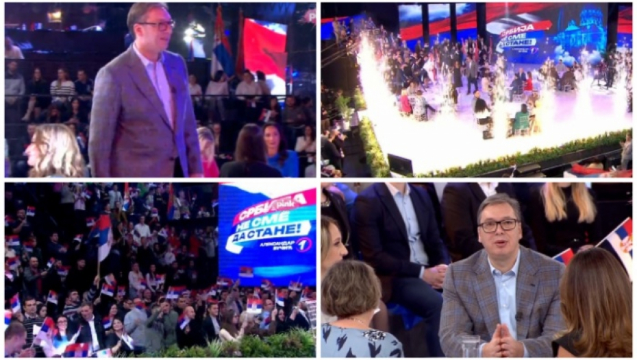 NAJISPRAVNIJA JE POLITIKA KOJU VODI ALEKSANDAR VUČIĆ Predsednik zahvalio na podršci: Srbija će 18. decembra ostati na putu uspeha!