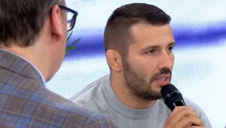 JEDNOM PRILIKOM VUČIĆ MI JE REKAO: "NE DONESEŠ LI NAM ZLATO..." Rvač prepričao razgovor sa predsednikom, pa nasmejao sve u studiju