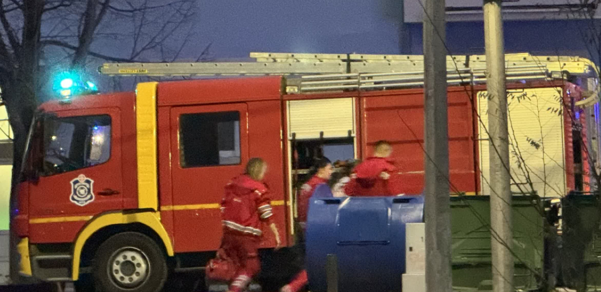 POŽAR KOD STUDENJAKA Stravičan prizor na Novom Beogradu