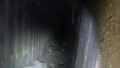 BEŽI SA ŽENOM I DECOM Izrael objavio snimak iz tunela u Gazi, tvrdi da je na njemu lider Hamasa (VIDEO)