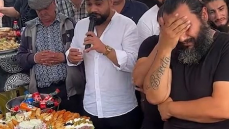 OVAKVU BIZARNOST JOŠ NISTE VIDELI! Na groblju napravili žurku, postavili švedski sto, doveli pevača, pa sve snimali (VIDEO)