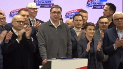 UBEDLJIVA POBEDA LISTE "SRBIJA NE SME DA STANE" Vučić poslao poruku Danilu, Milici i Vukanu: Tata vas mnogo voli