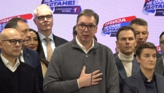 VUČIĆ SE OGLASIO POSLE UBEDLJIVE POBEDE: Ljudi jesu naša snaga, hvala svima, Srbija ne sme da stane! (VIDEO)