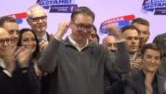 EPISKOP IRINEJ ČESTITAO PREDSEDNIKU SRBIJE USPEŠNO ODRŽANE VANREDNE IZBORE "Upućujem Vam srdačne čestitke povodom izbornog trijumfa otadžbinske opcije"