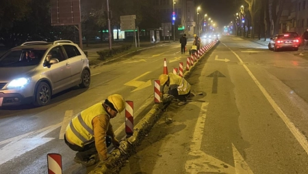 BRZA PRUGA BEOGRAD-BUDIMPEŠTA Kinesko-srpski graditeljski i noću radio na gradnji nadvožnjaka i podvožnjaka