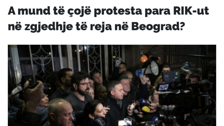 NA ISTOM ZADATKU, KURTI NAREDIO SVOJIM MEDIJIMA Puna podrška za Mariniku Tepić i Miroslava Aleksića