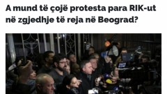 NA ISTOM ZADATKU, KURTI NAREDIO SVOJIM MEDIJIMA Puna podrška za Mariniku Tepić i Miroslava Aleksića