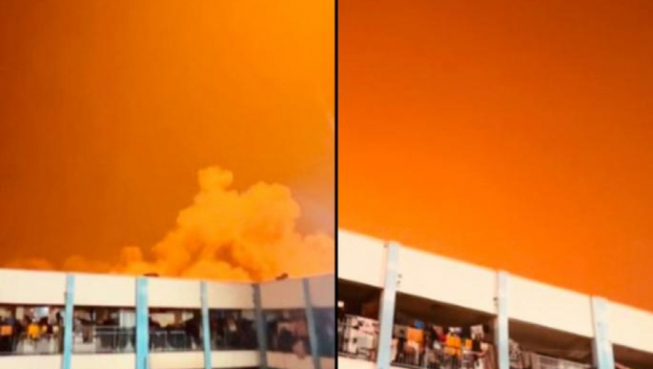 CRVENO NEBO NAD GAZOM Hitno se oglasilo Ministarstvo, Palestinci u panici (VIDEO)