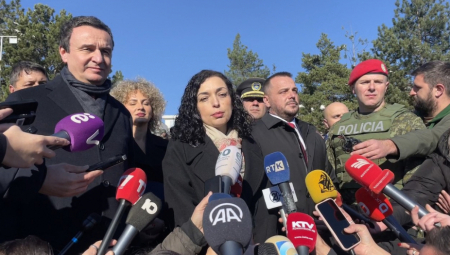 PODŽAPALI SE KURTI I OSMANIJEVA Bilo je napeto, a kad su nju pitali šta se desilo...