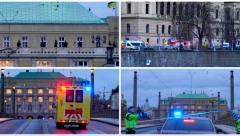PRVI SNIMCI KRVAVE PUCNJAVE Ljudi panično beže u Pragu, u toku evakucije zgrade! (FOTO/VIDEO)