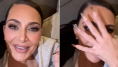 PREBRZO SE OSTVARIO NJEN STRAH Rijaliti zvezda Kim Kardašijan isprobala viralan filter za starenje, njena reakcija je hit!