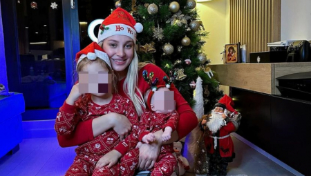 MAGIČNA DEKORACIJA U BEOGRADU OSTAVILA LUNU I MIJU BEZ TEKSTA Đoganijeva podelila predivne trenutke sa ćerkicom