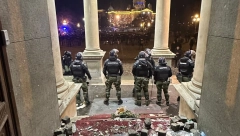 JEZIV PRIZOR U GRADSKOJ SKUPŠTINI Evo šta je ostalo nakon protesta "Srbije protiv nasilja" (FOTO/VIDEO)