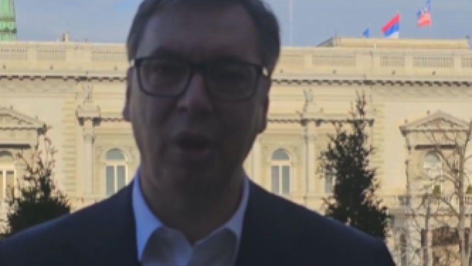 "NISAM VAS SE NIMALO UPLAŠIO" Vučić poslao poruku iz Predsedništva (VIDEO)