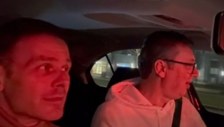 "ČETIRI GODINE, GODINE DUGE..." Vučić vozio po centru Beograda, a onda je Siniša Mali otkrio jedno "iznenađenje"